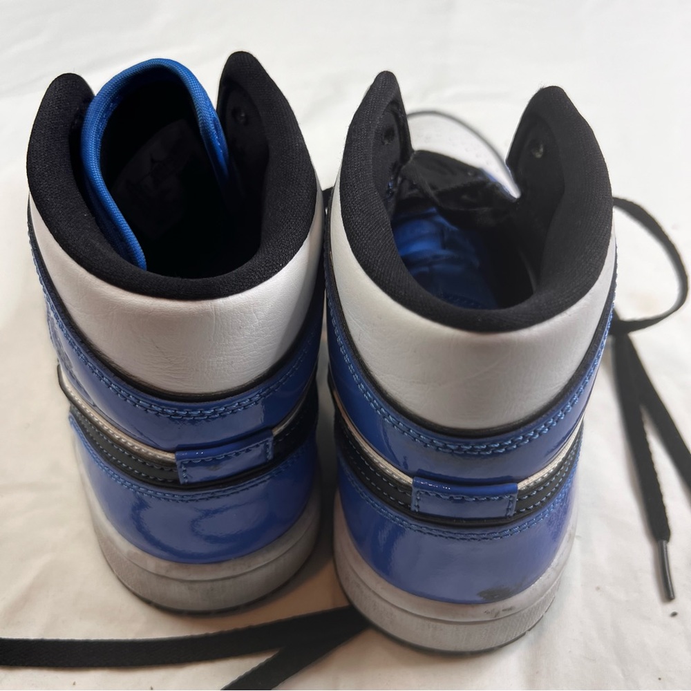 Nike Air Jordan 1 Mid SE Dd6834-402 Adult Unisex Blue Sneakers Sz 7.5 L010325 - Picture 5 of 9